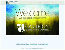 Tablet Screenshot of castletonnaz.org